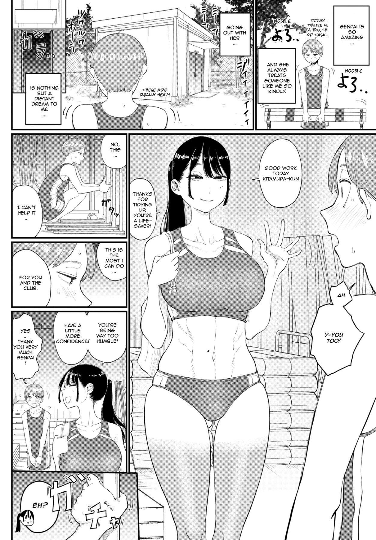 Hentai Manga Comic-Trapped with my Senpai-Read-2